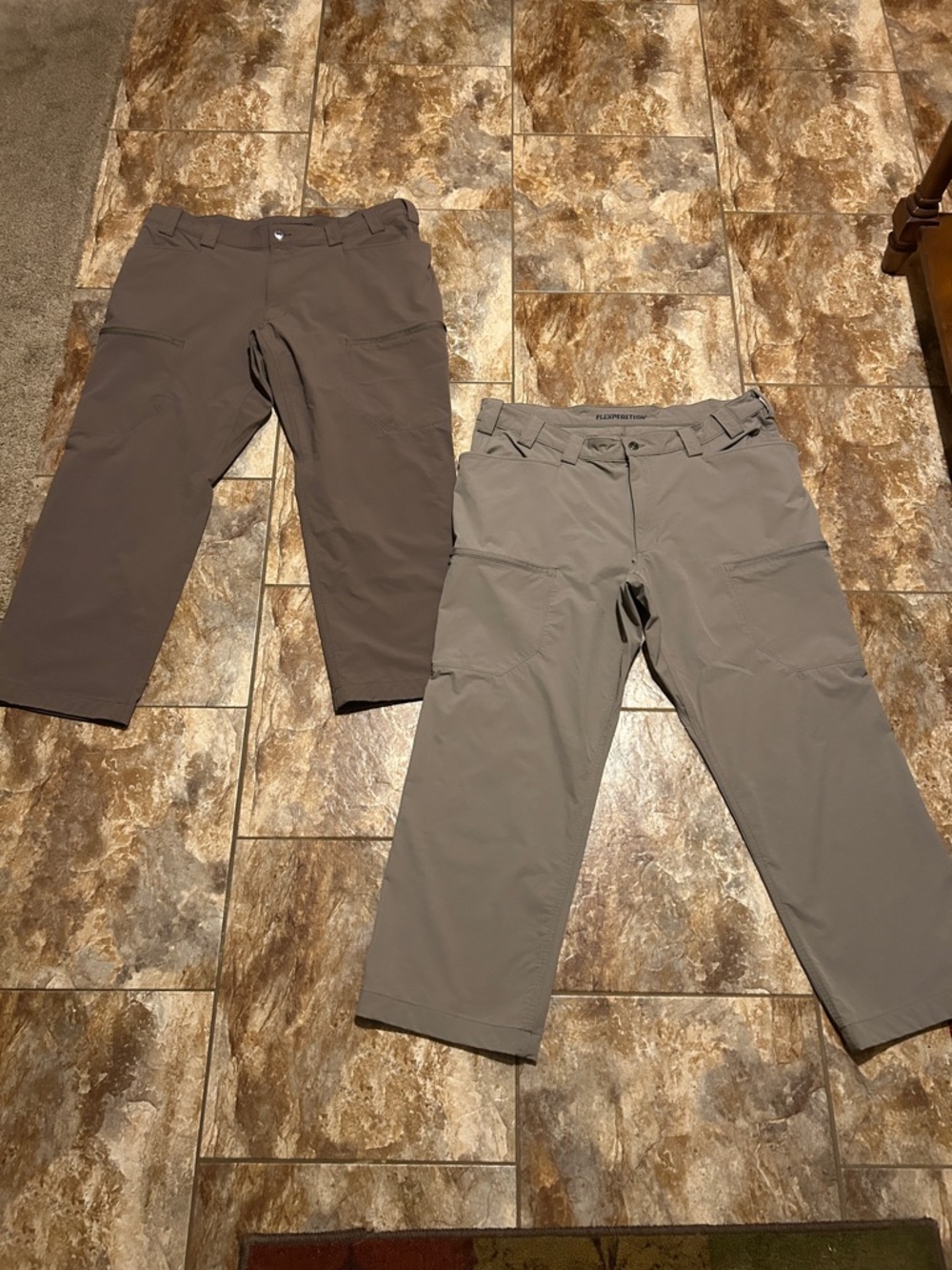 Two Pair Duluth Trading Co Flexpedition Relaxed Fit Cargo Pants 
Size 40 x 30